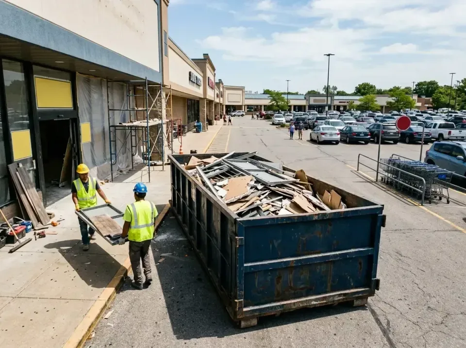 retail-store-renovation-debris-003 — frequently asked questions, Roll-off Dumpster Rentals in Fort Wright, KY